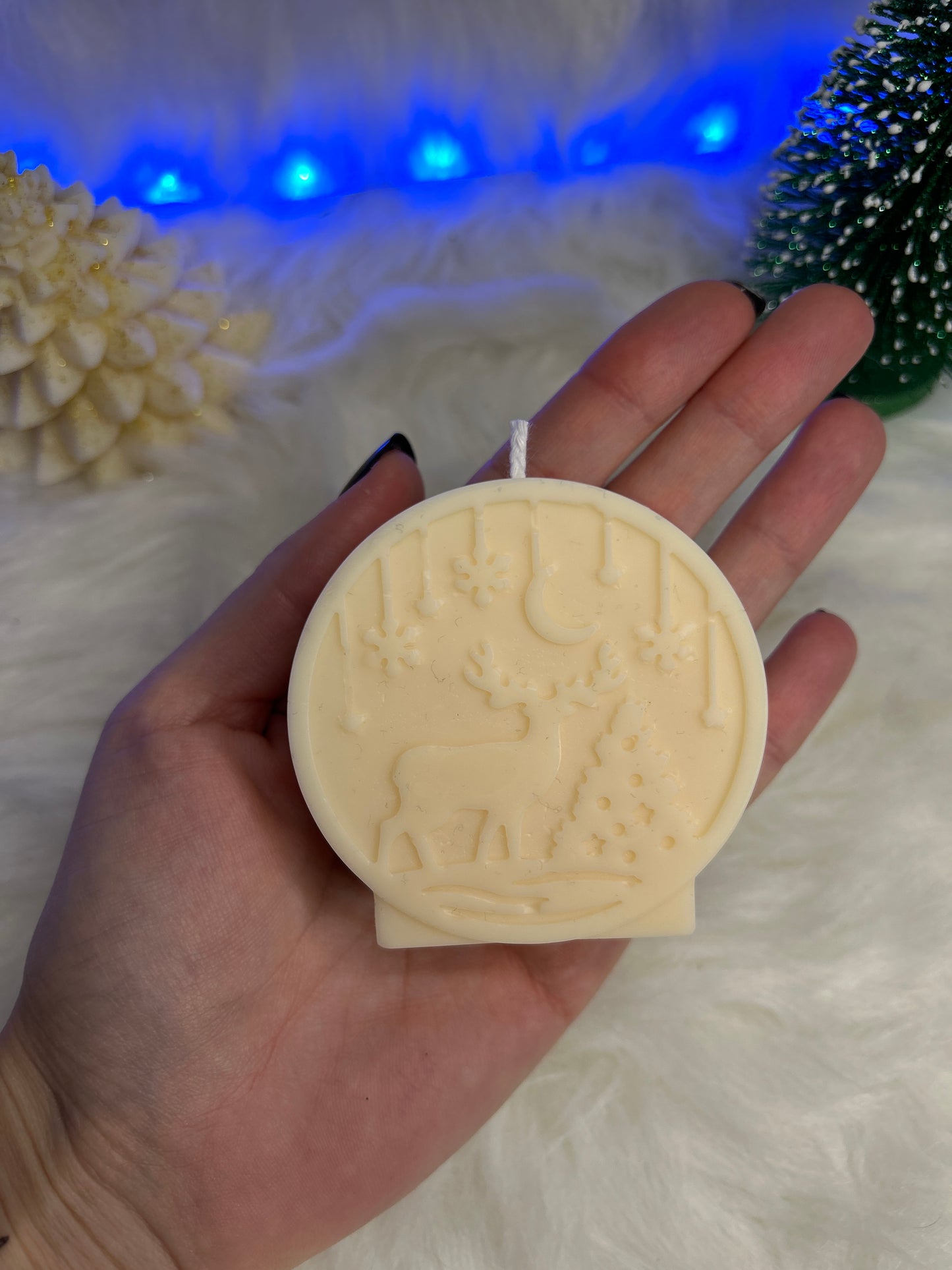 Bougie décorative "Nuit de Noël"