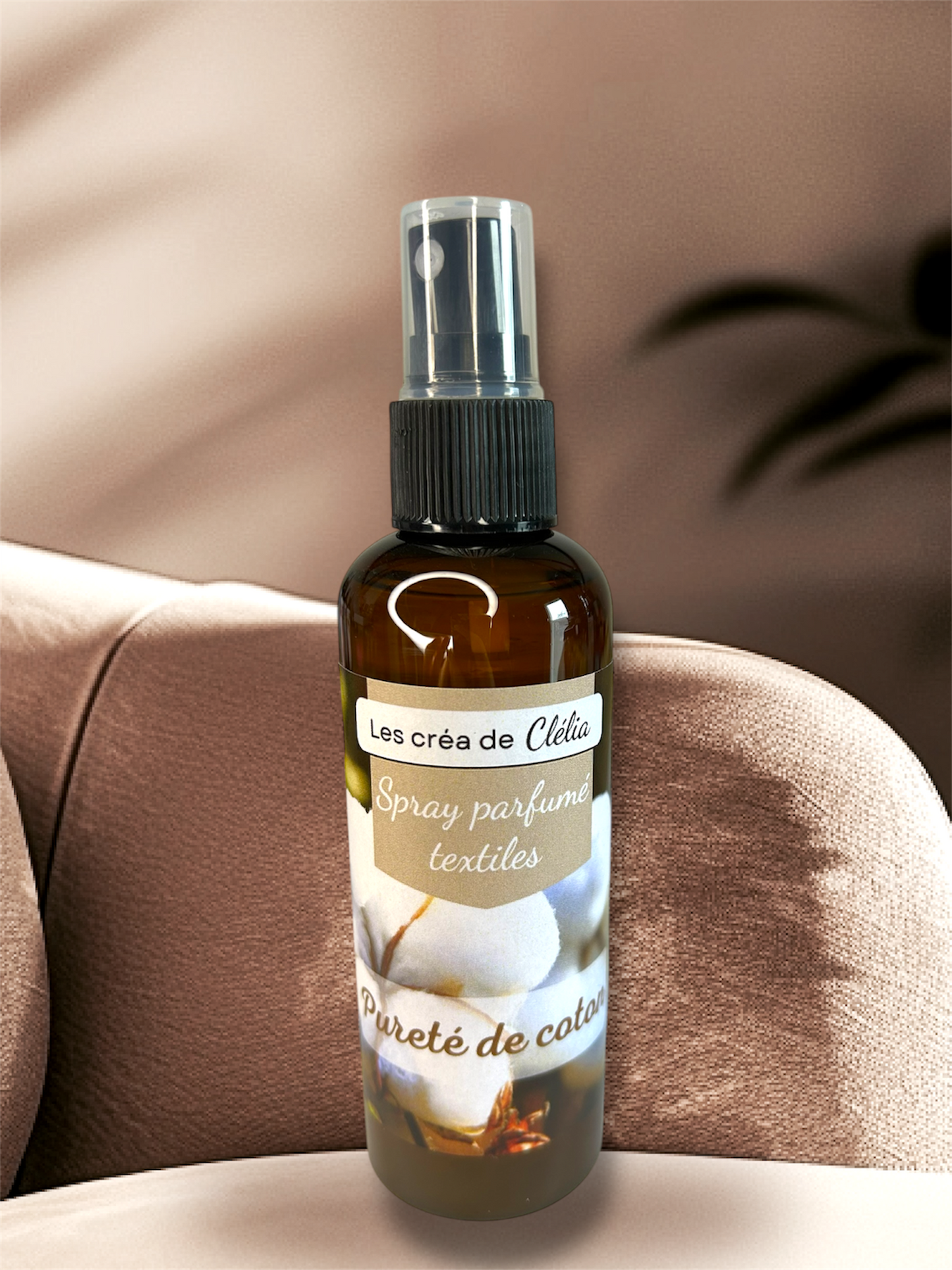 Spray parfumé textiles "Pureté de coton"
