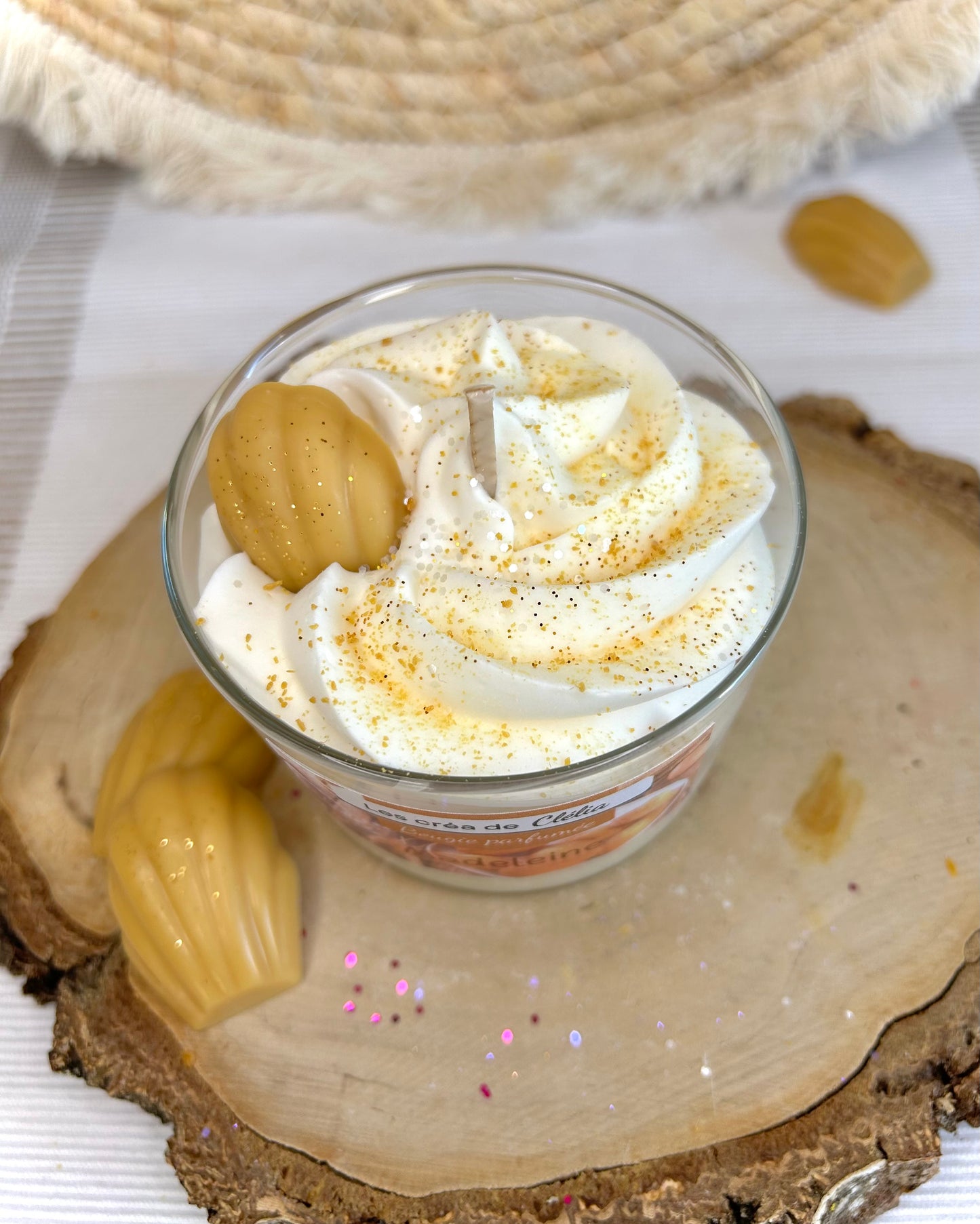Bougie gourmande « Madeleine »