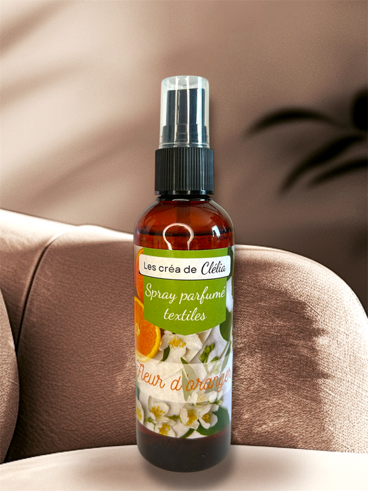 Spray parfumé textiles "Fleur d'oranger"
