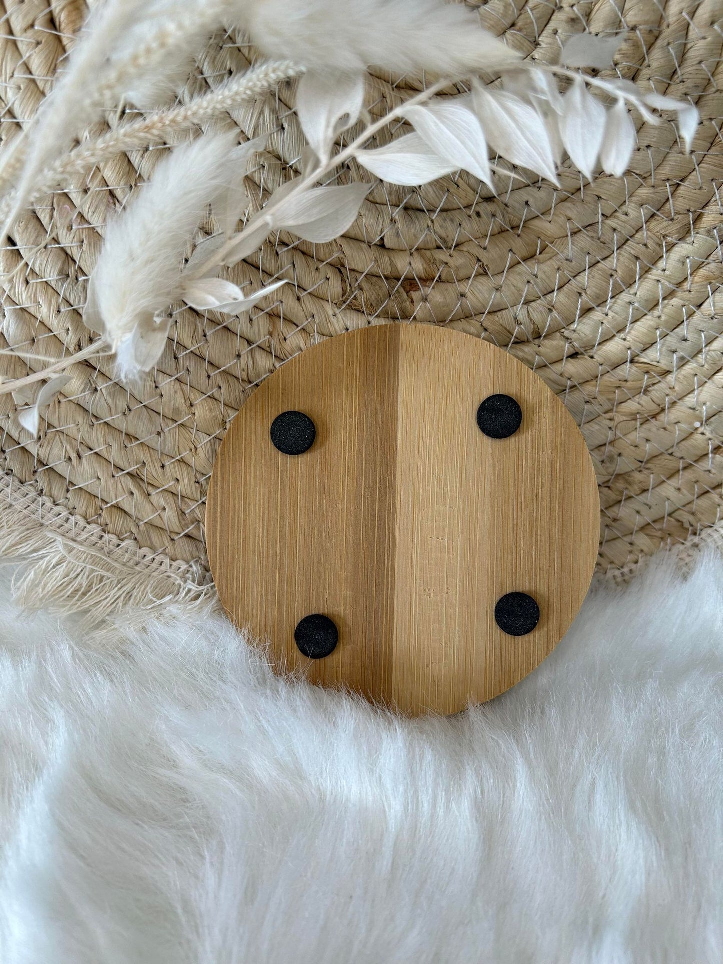 Dessous de bougies "Bambou"