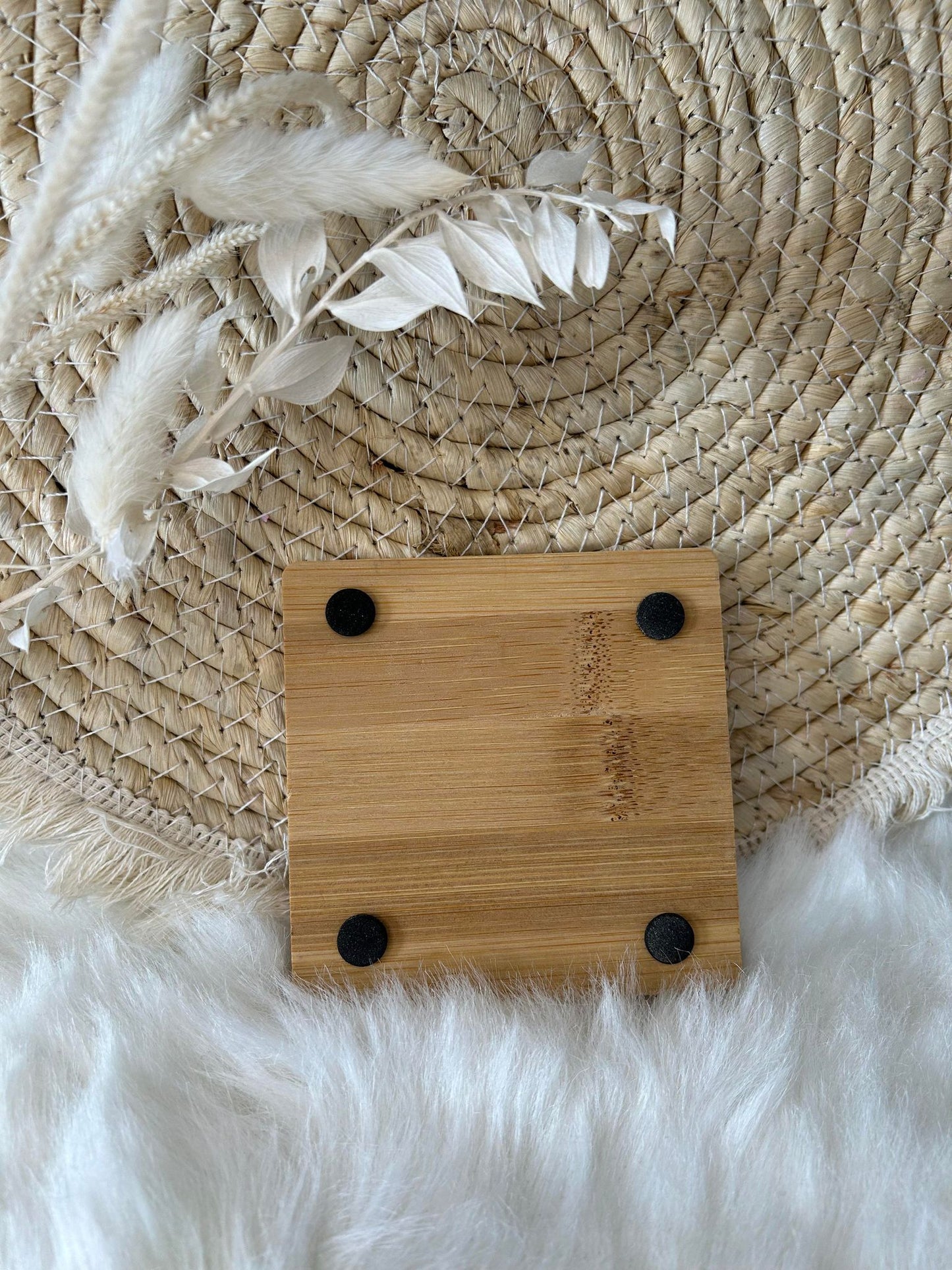 Dessous de bougies "Bambou"