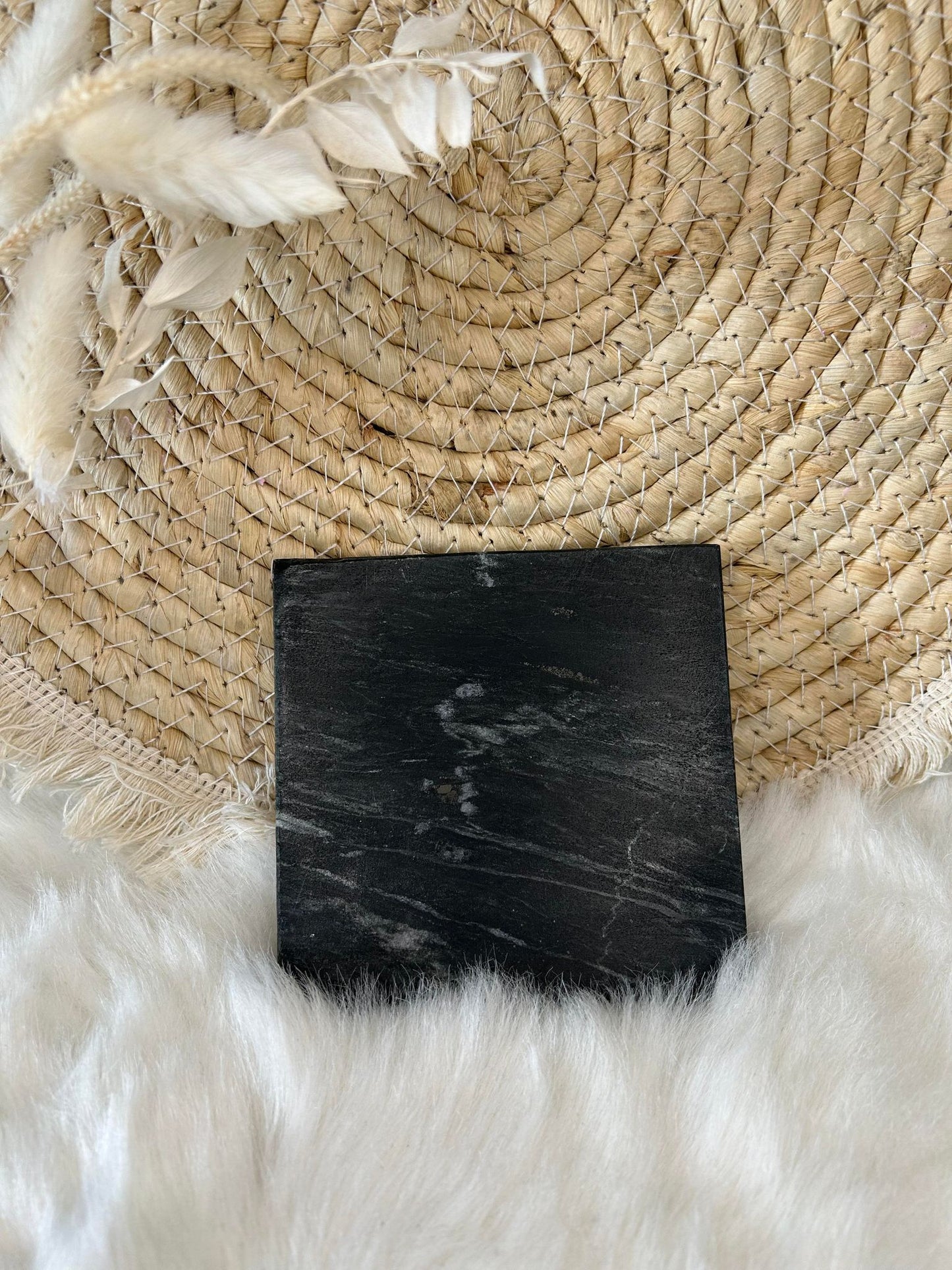 Dessous de bougies "Marbre"