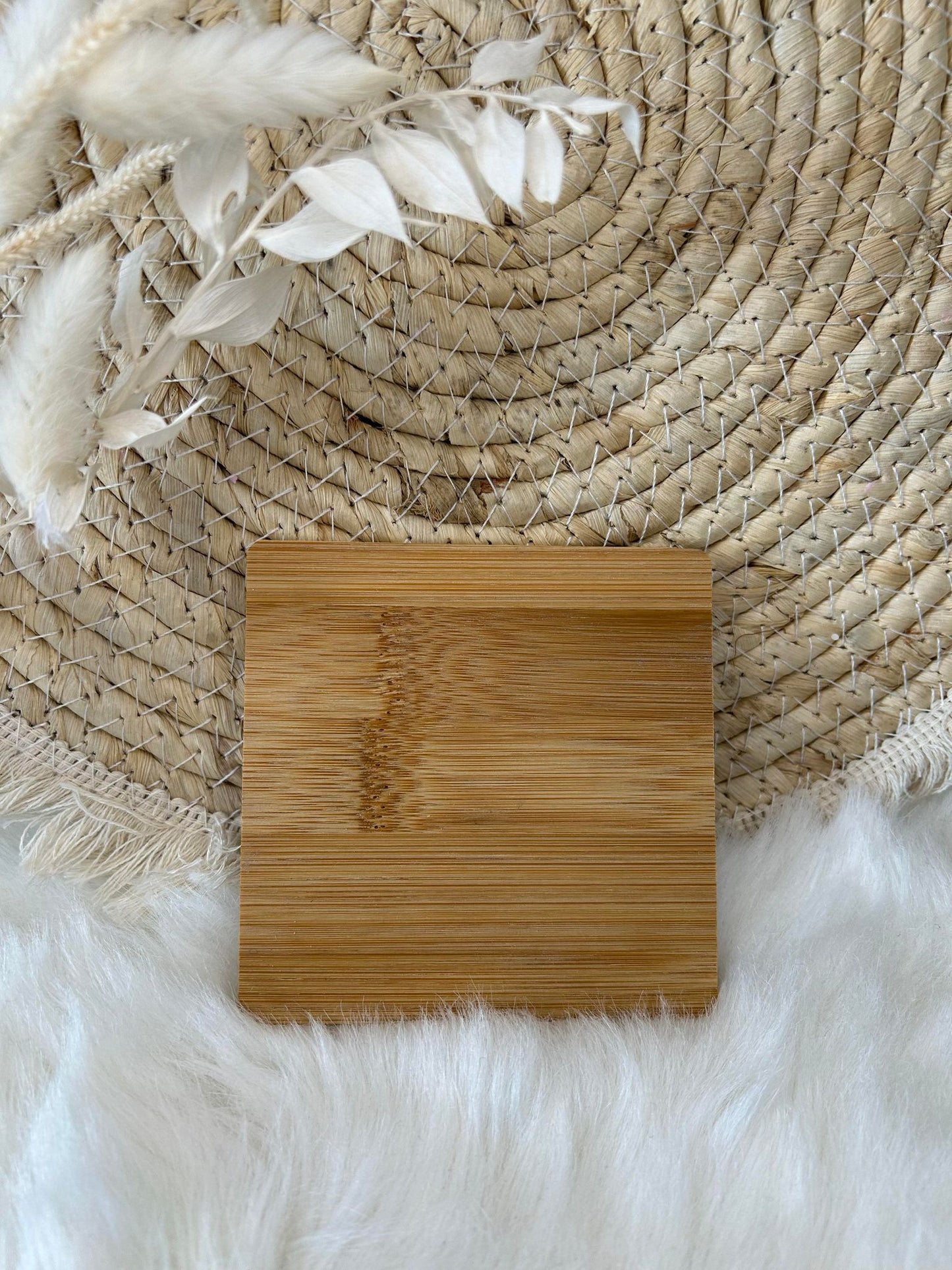 Dessous de bougies "Bambou"