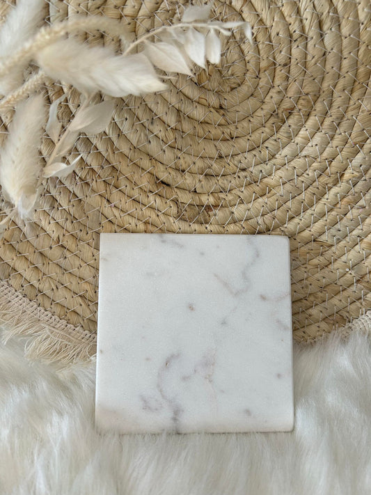 Dessous de bougies "Marbre"