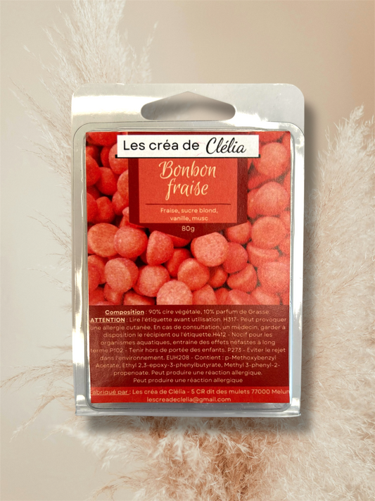 Tablette étuis "Bonbon fraise"