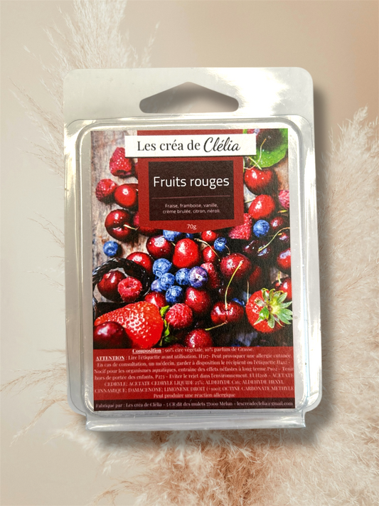 Tablette étuis "Fruits rouges"