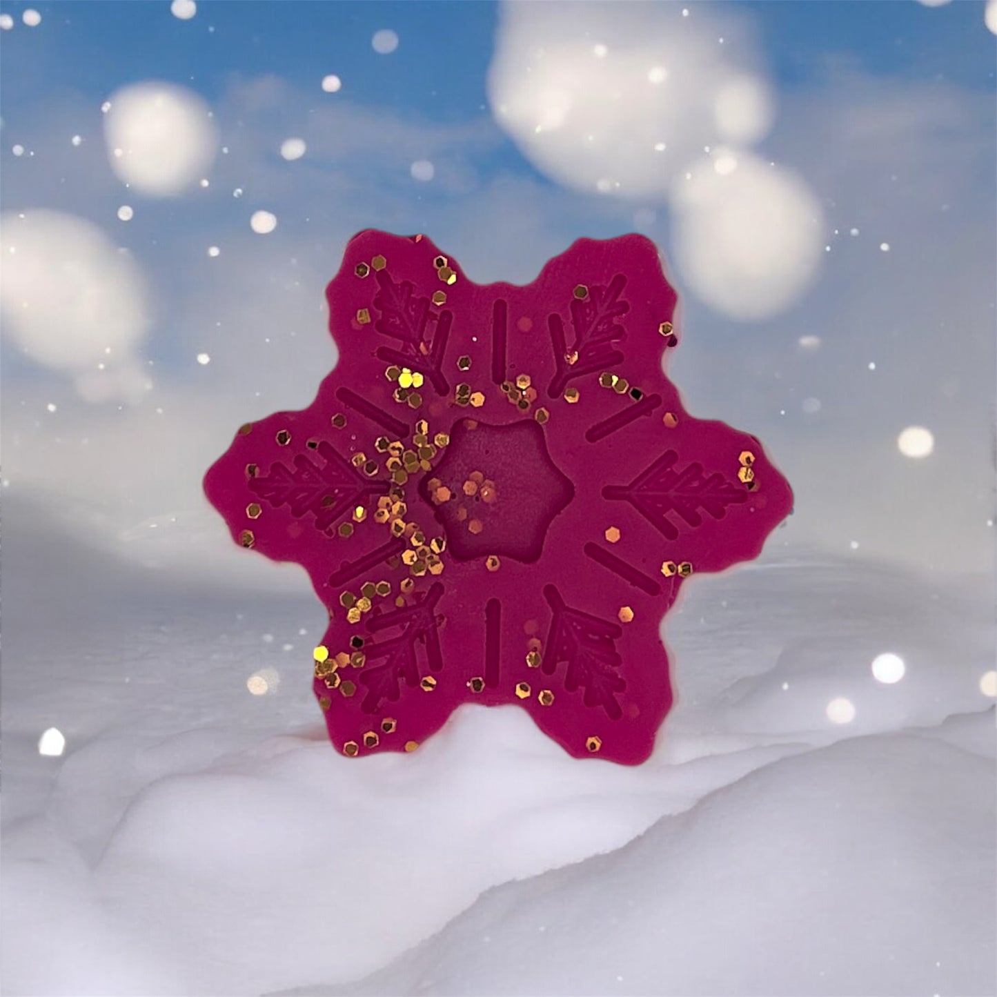 Fondant parfumé « Fleur de Noël »