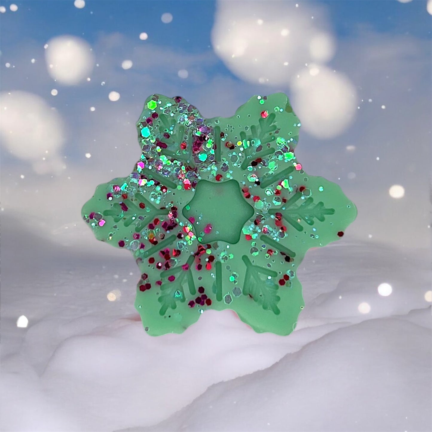 Fondant parfumé "Biscuit roulé à la menthe poivrée"