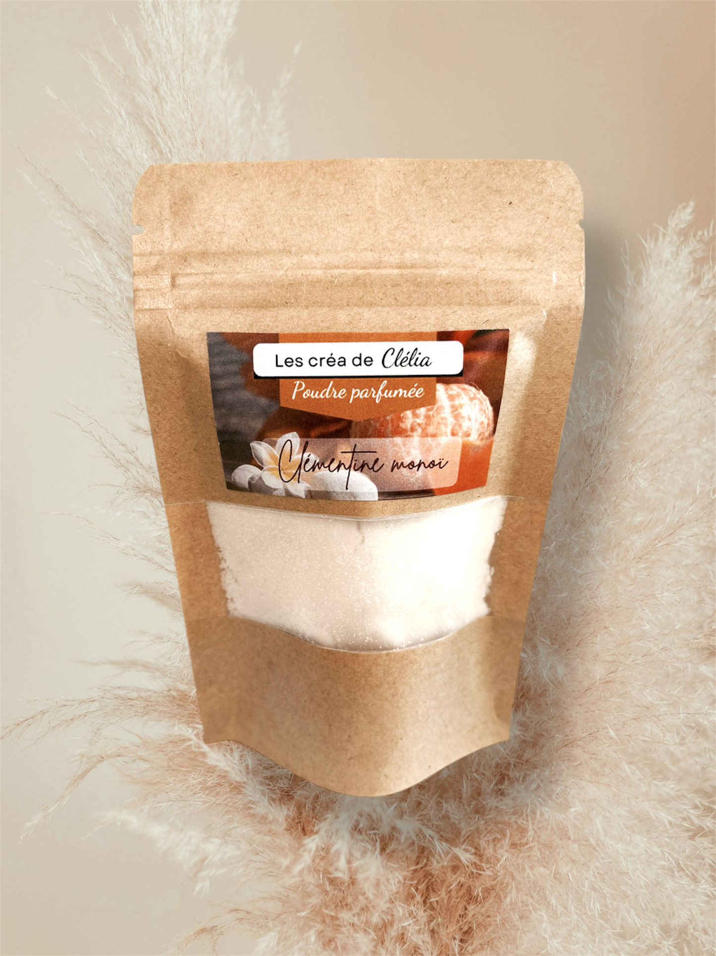 Poudre parfumée "Clémentine monoï"