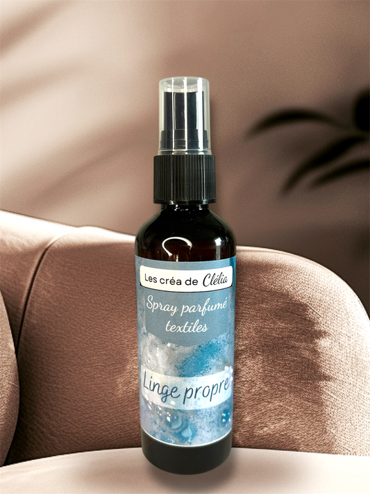 Spray parfumé textiles "Linge propre"