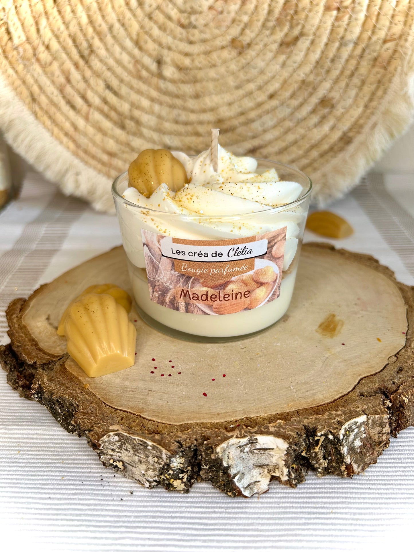 Bougie gourmande « Madeleine »