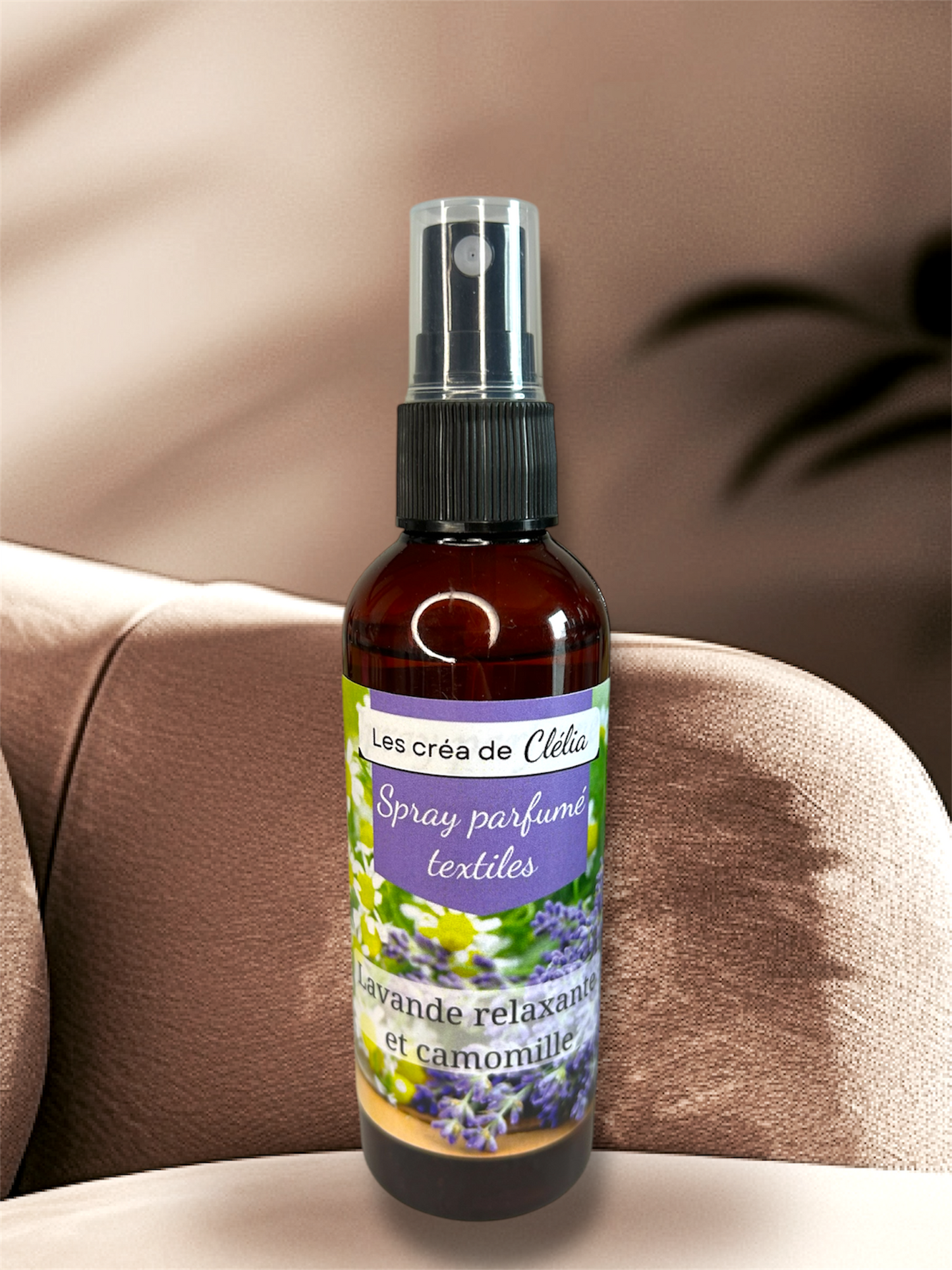 Spray parfumé textiles "Lavande relaxante et camomille"