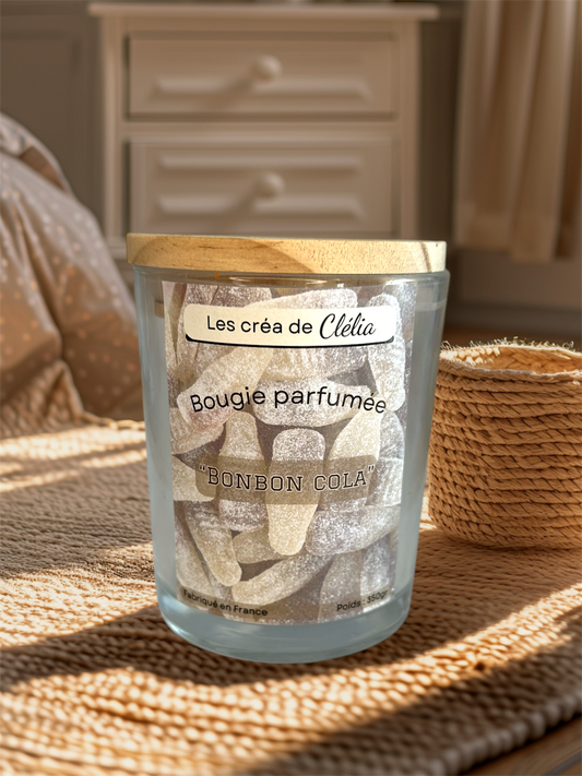 Bougie parfum "Bonbon cola"