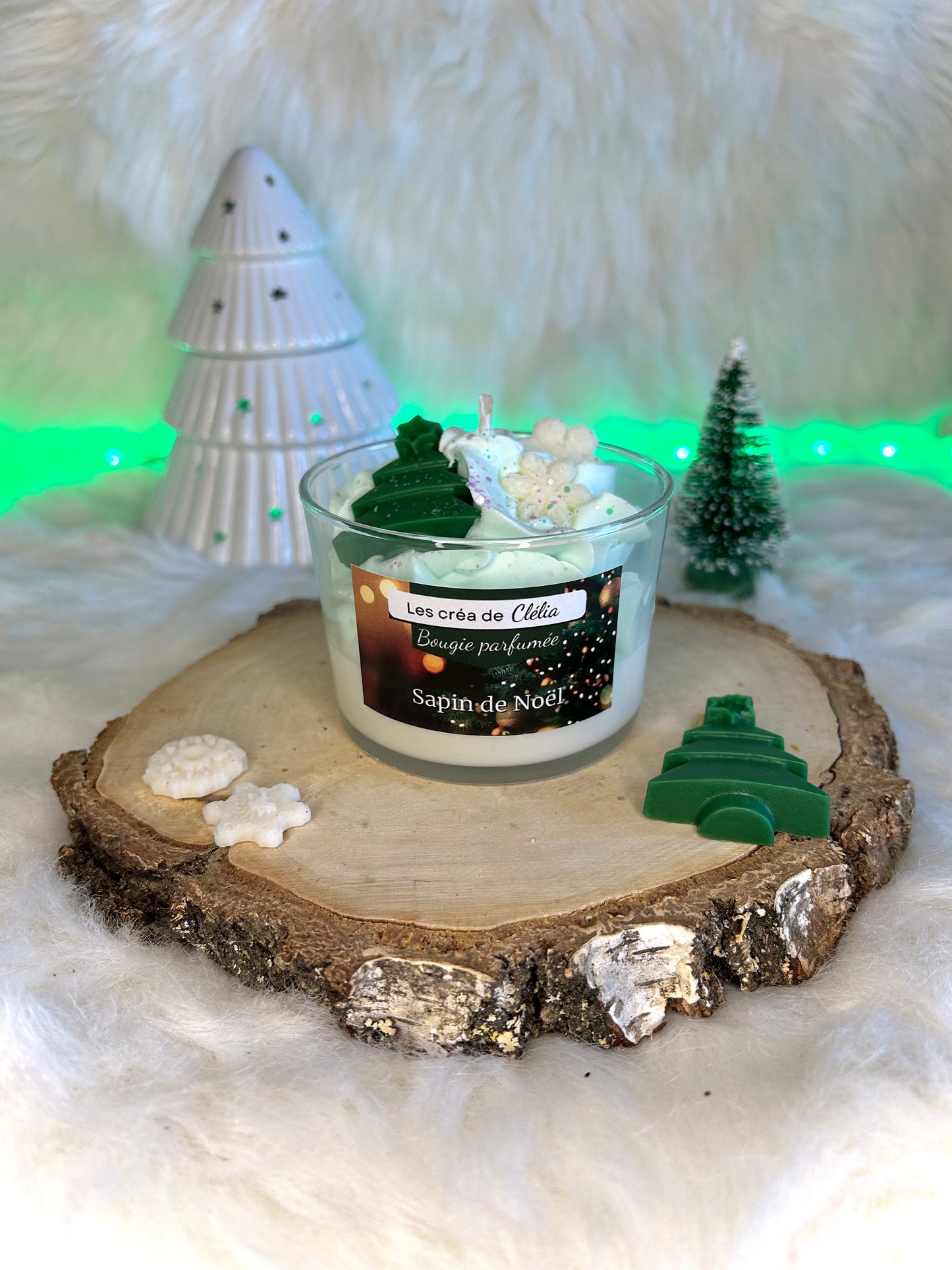 Bougie gourmande « Sapin de Noël »