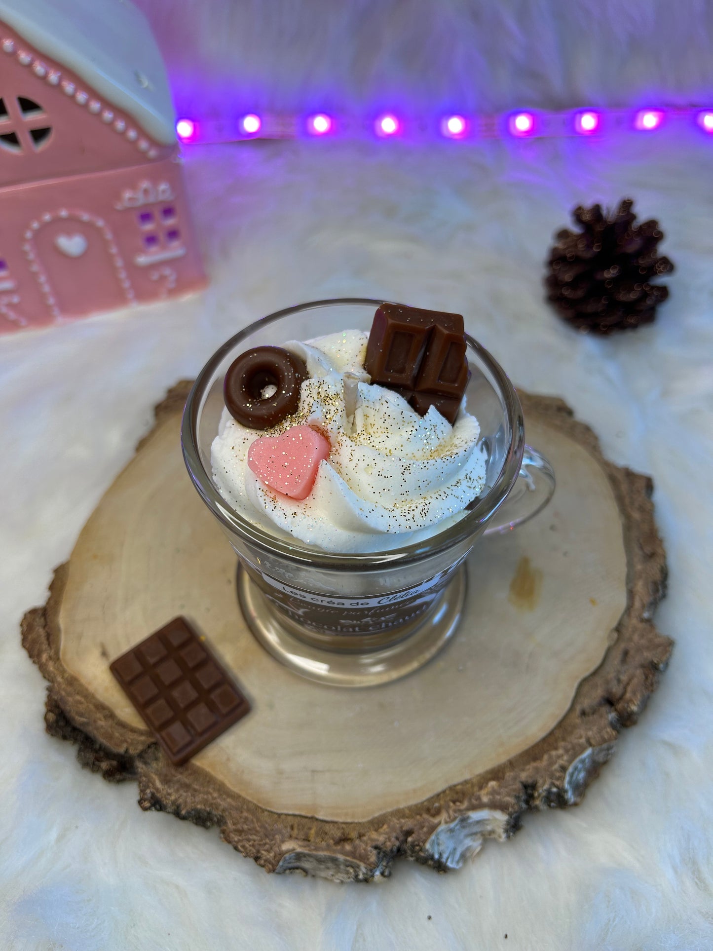 Bougie gourmande "Chocolat chaud"