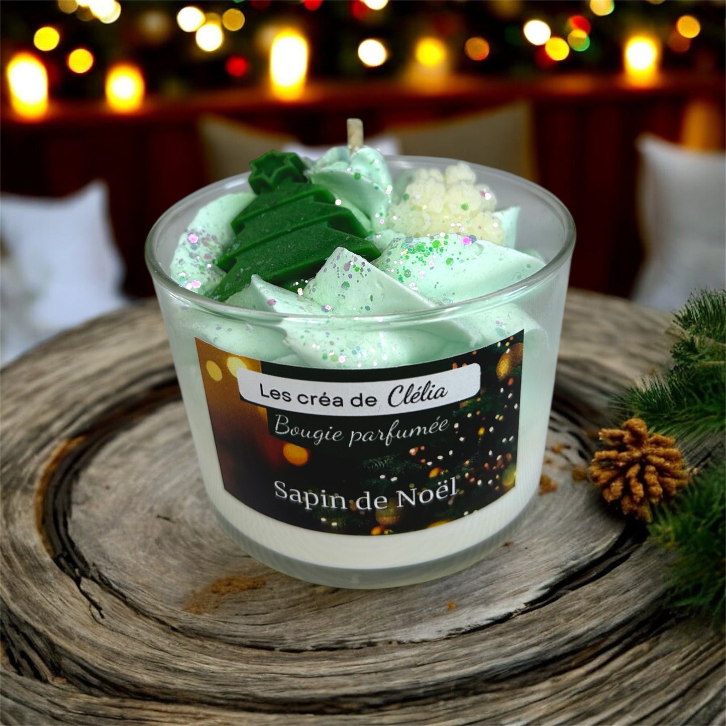 Bougie gourmande « Sapin de Noël »