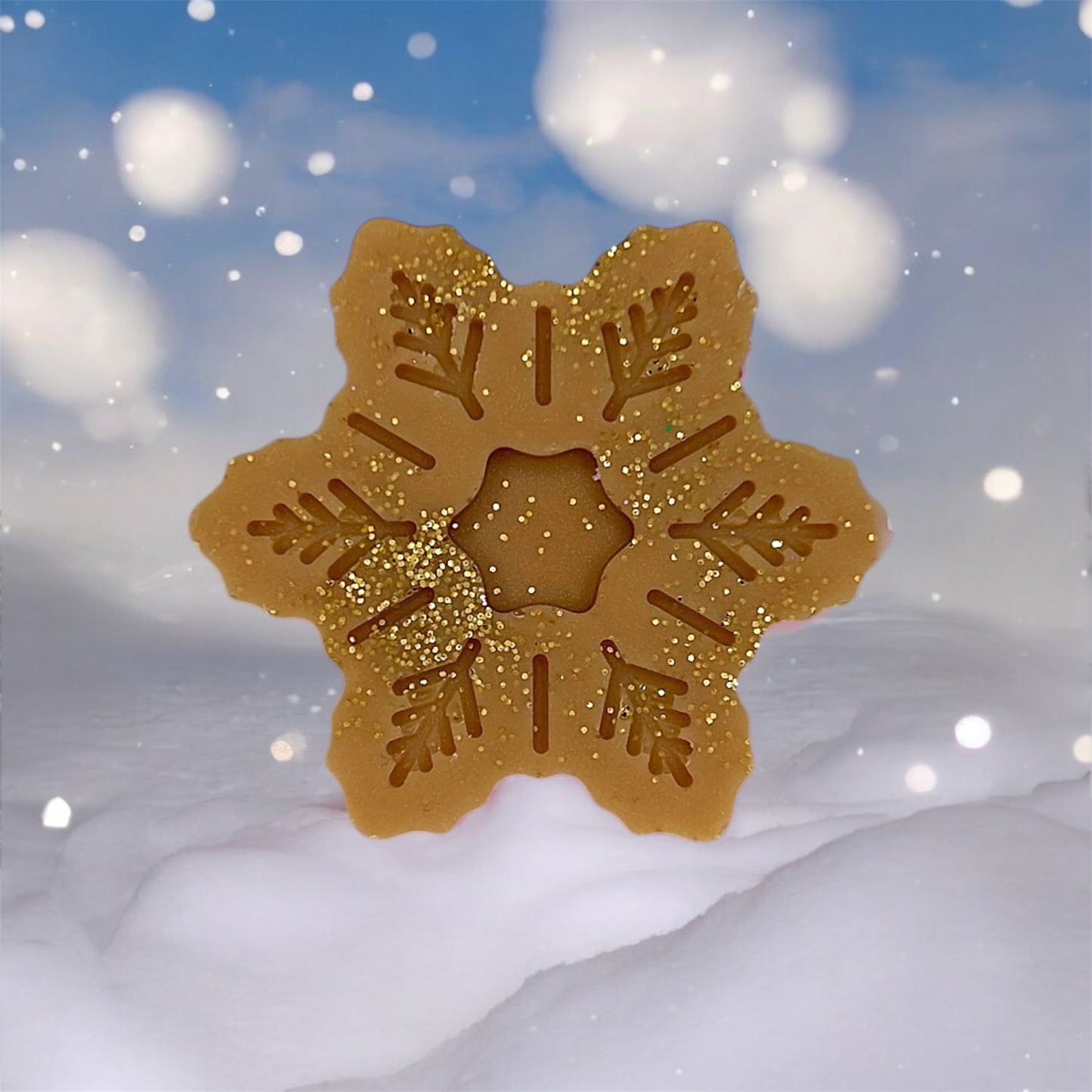 Fondant parfumé « Chocolat blanc biscuit de Noël »