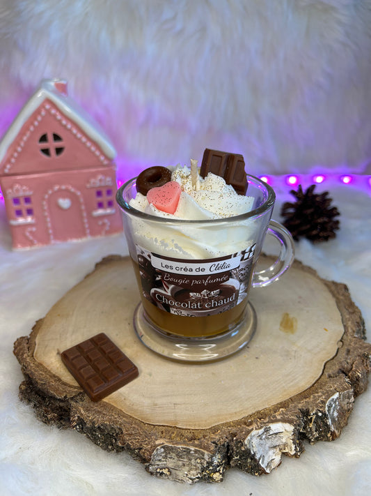 Bougie gourmande "Chocolat chaud"