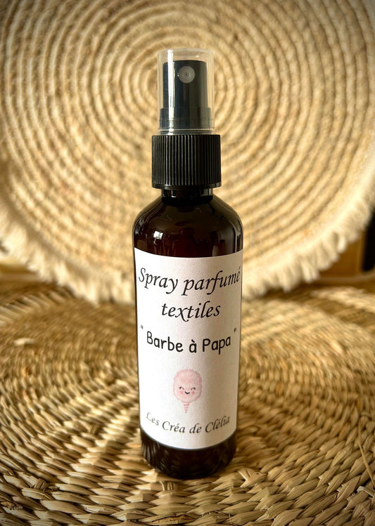 Spray parfumé textiles "Barbe à Papa"