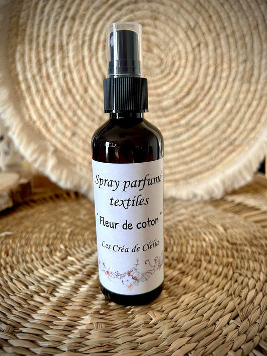 Spray parfumé textiles "Fleur de coton"