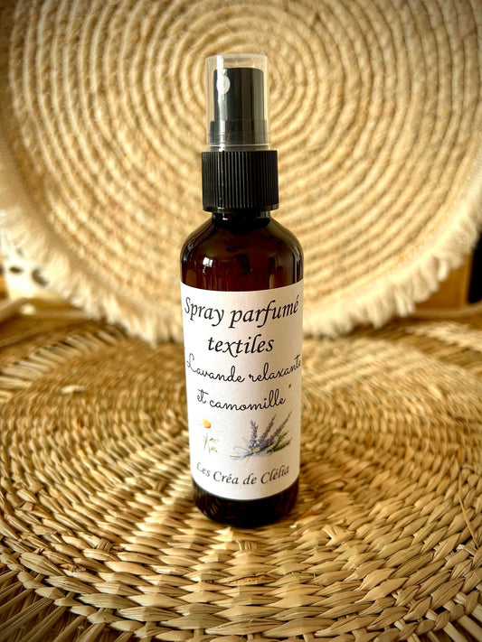 Spray parfumé textiles "Lavande relaxante et camomille"